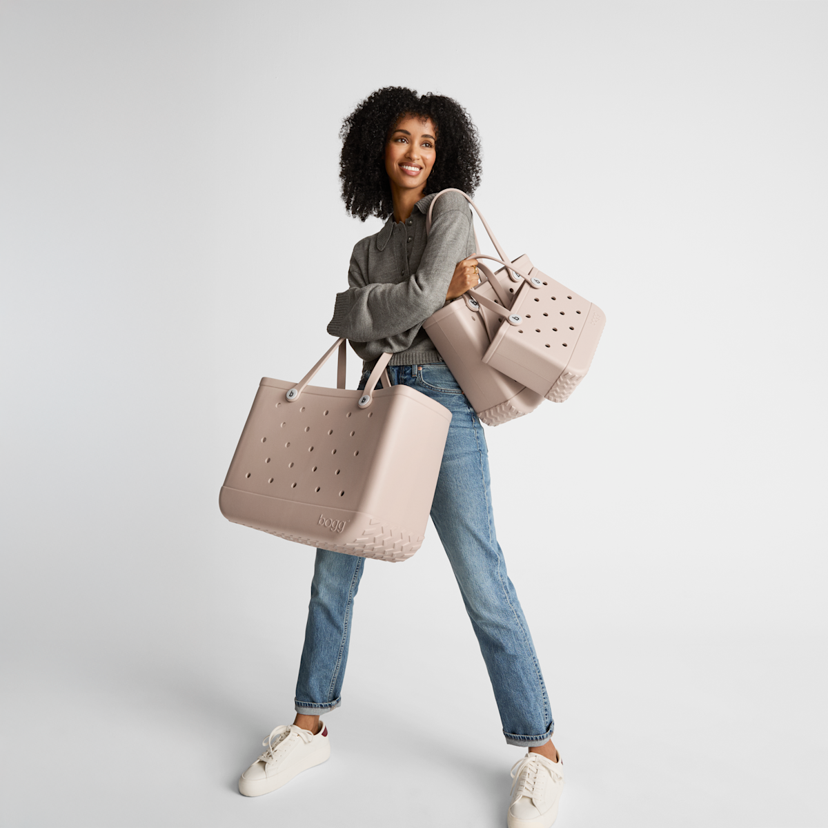 Bitty Bogg Bag - Red, White and Plaid